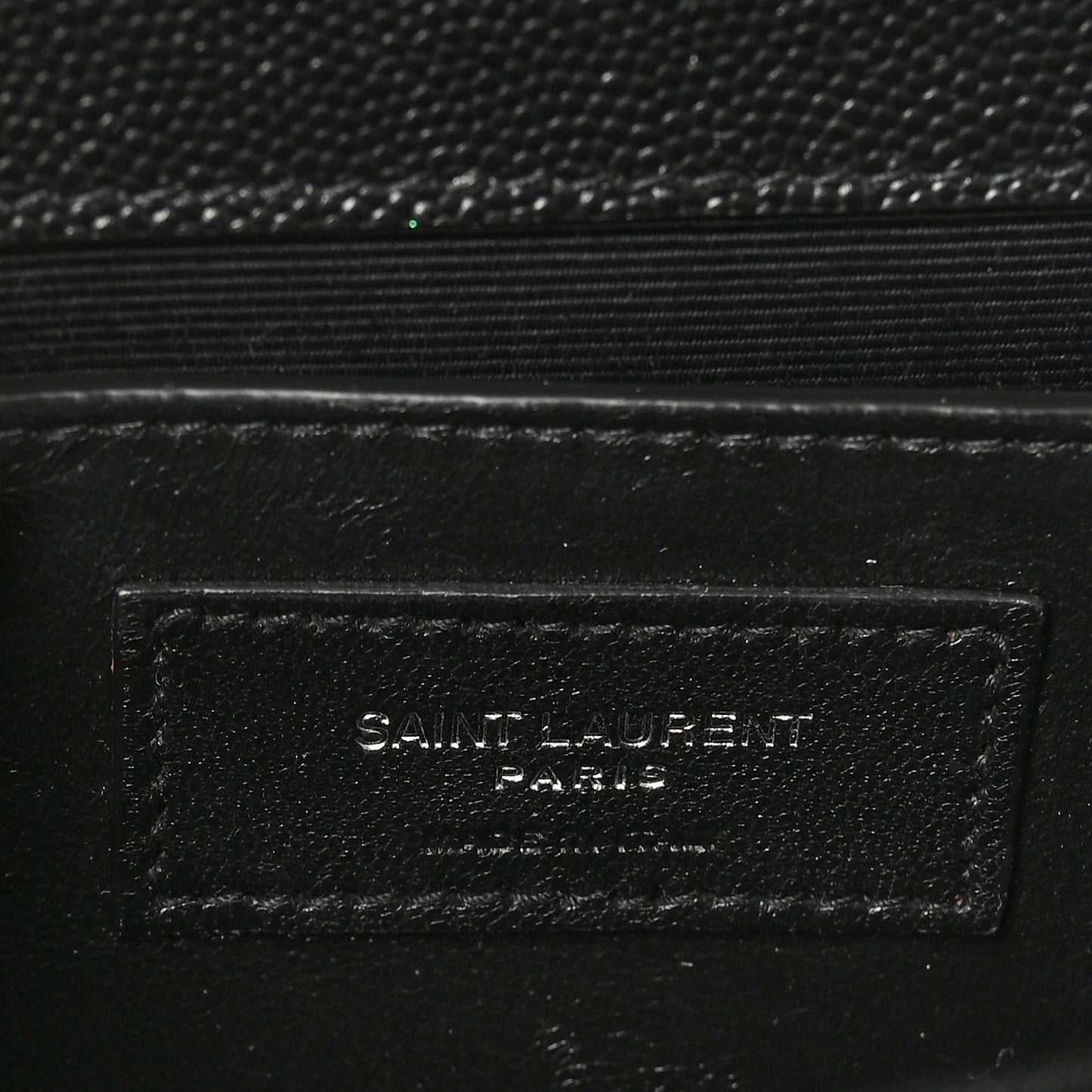 Grain De Poudre Small Classic Monogram Kate Satchel Black