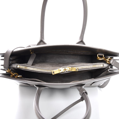 Saint Laurent Calfskin Small Sac De Jour Fog 6 of 10