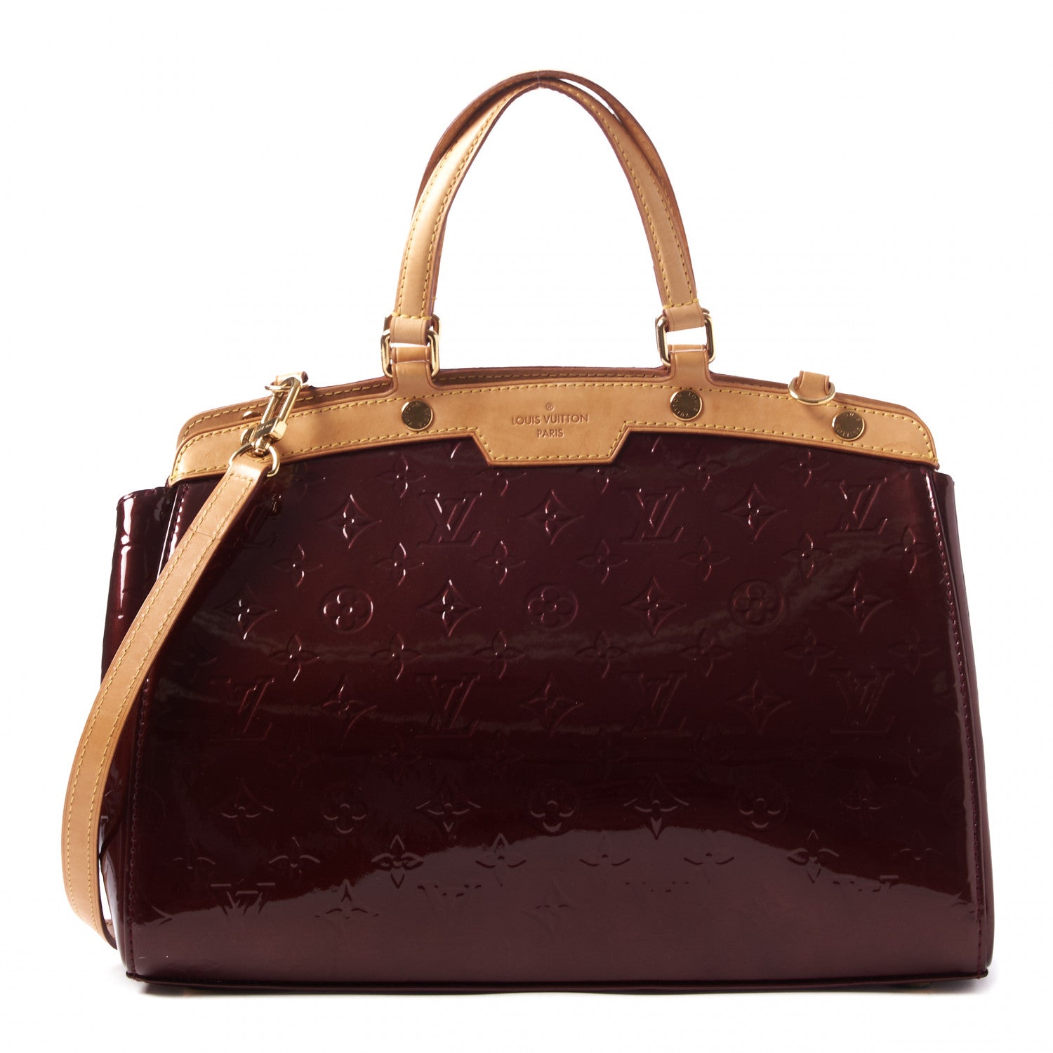 Louis Vuitton Vernis Brea MM Rouge Fauviste 1 of 10