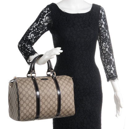 Gucci GG Plus Monogram Medium Joy Boston Dark Brown 2 of 8