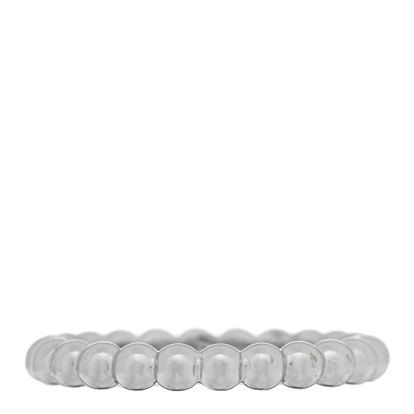 18K White Gold Small Perlee Ring 53 6.5