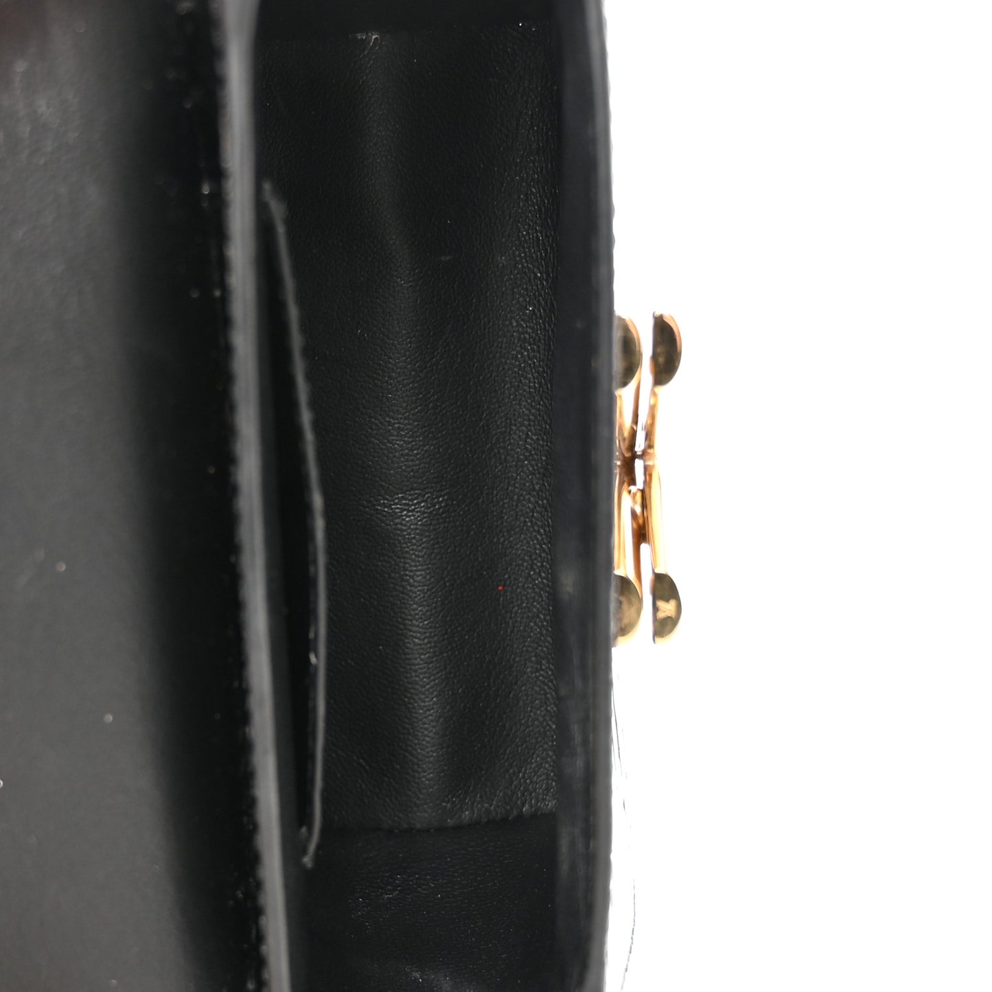 Crocodile Twist Mini Shoulder Bag Black