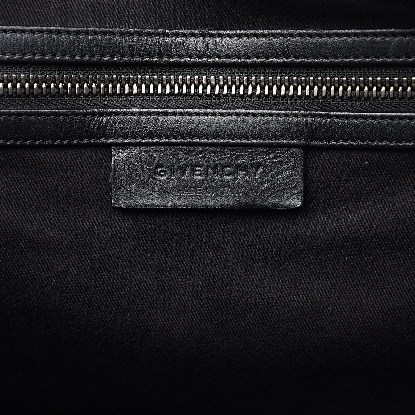 Sugar Goatskin Large Antigona Black