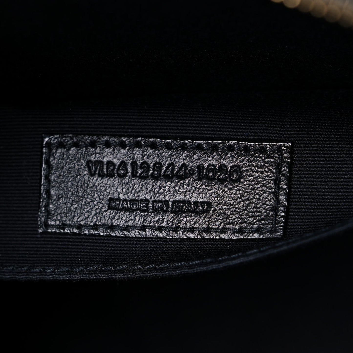 Calfskin Matelasse Monogram Lou Camera Bag Navy