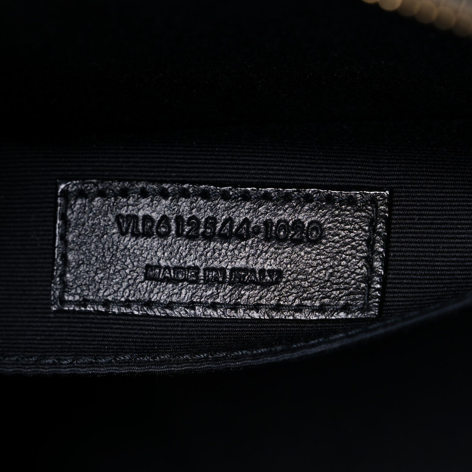 Saint Laurent Calfskin Matelasse Monogram Lou Camera Bag Navy 7 of 9