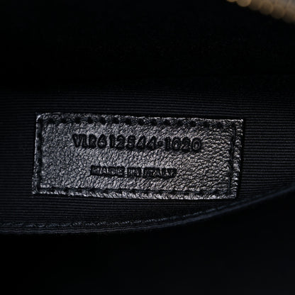 Saint Laurent Calfskin Matelasse Monogram Lou Camera Bag Navy 7 of 9