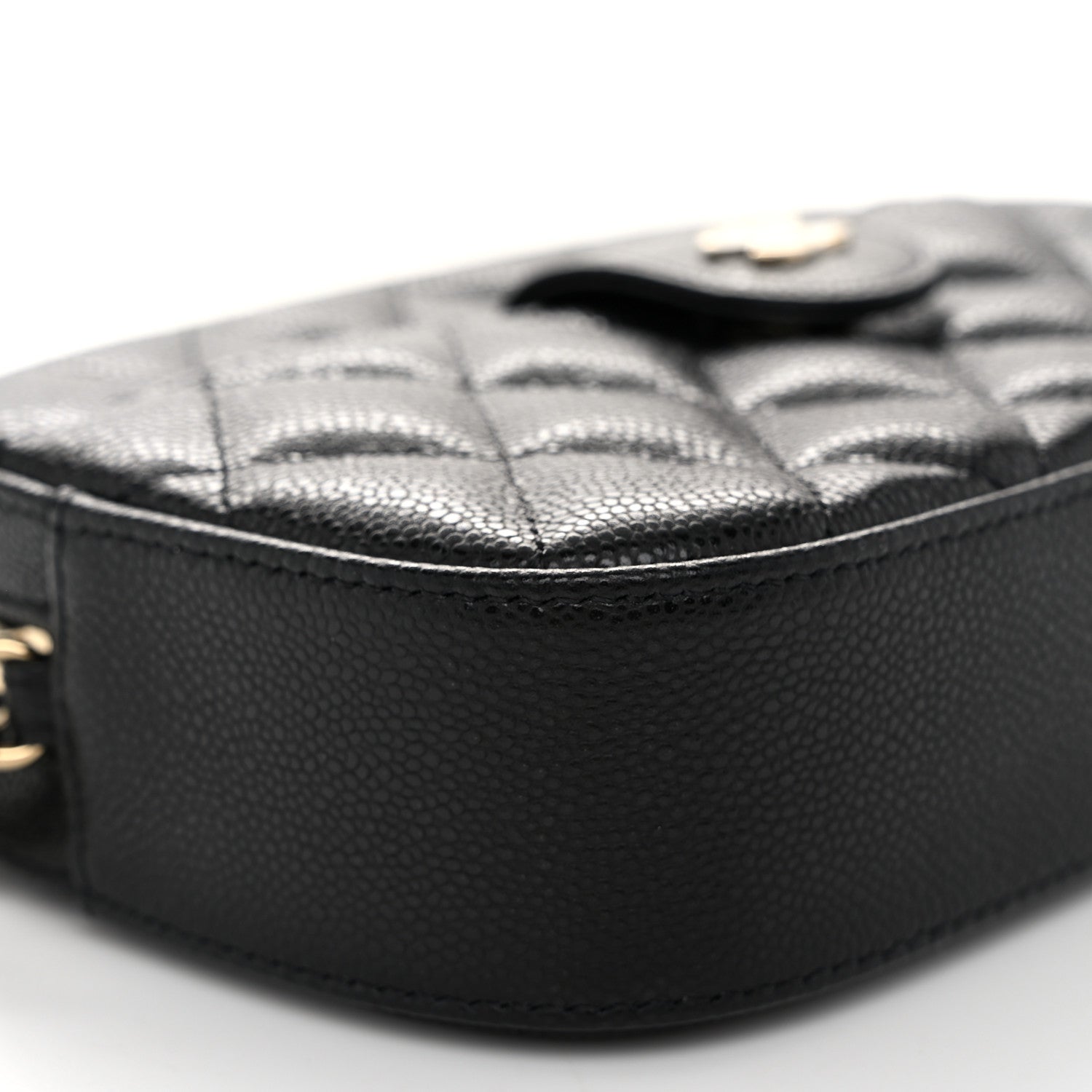 Chanel Caviar Quilted Chain Camera Bag Black 9 of 11