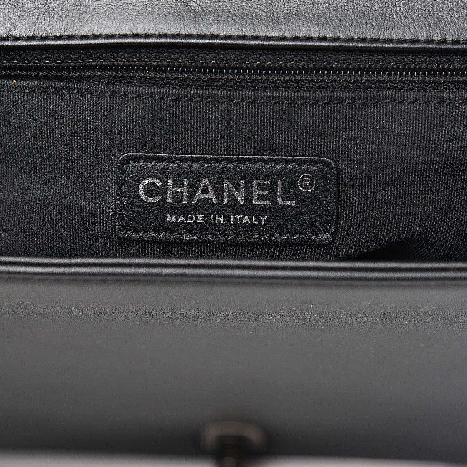 Chanel Calfskin Quilted Large Boy Flap Black 5 of 14