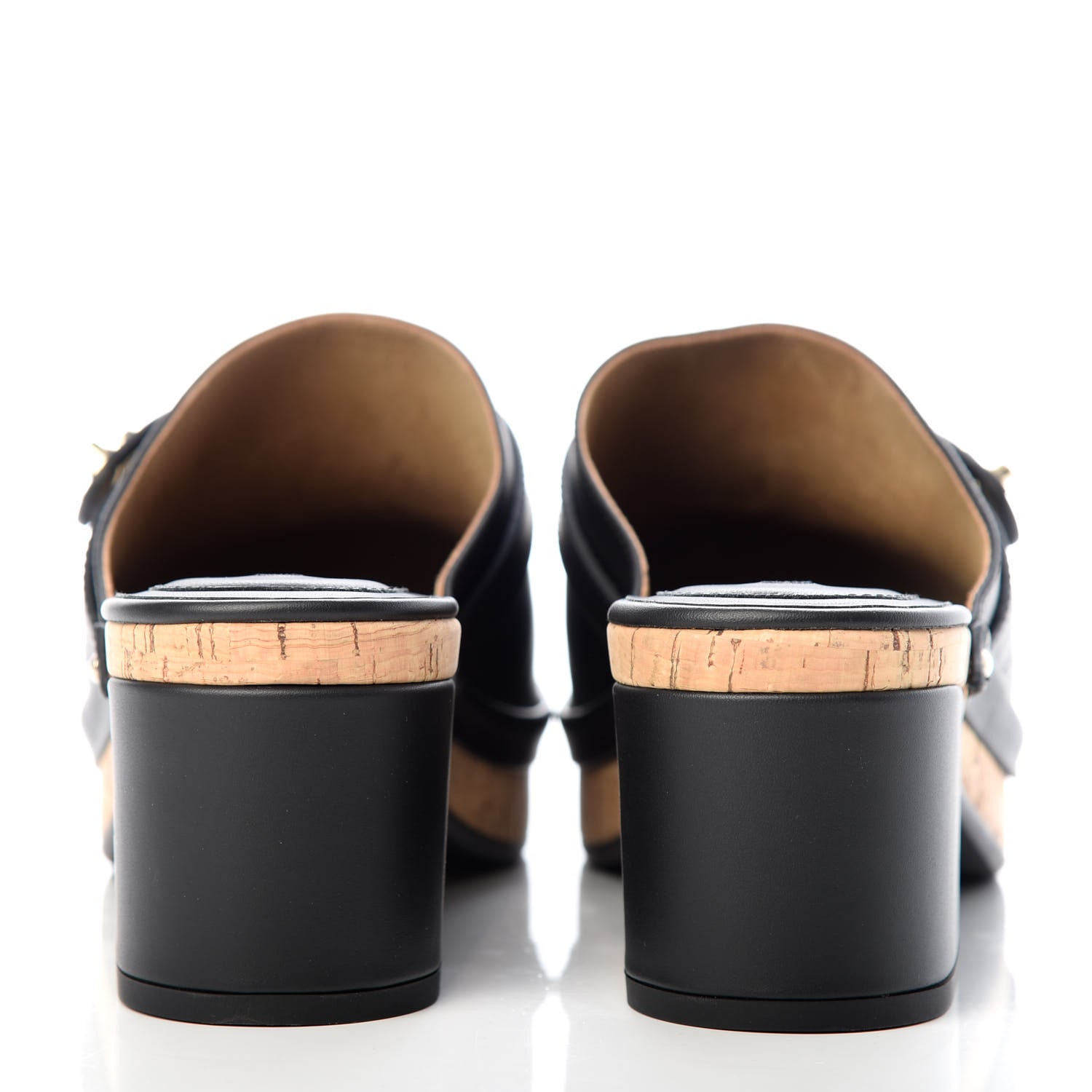Chanel Calfskin CC Turn Lock Clogs 42 Black 7 of 9