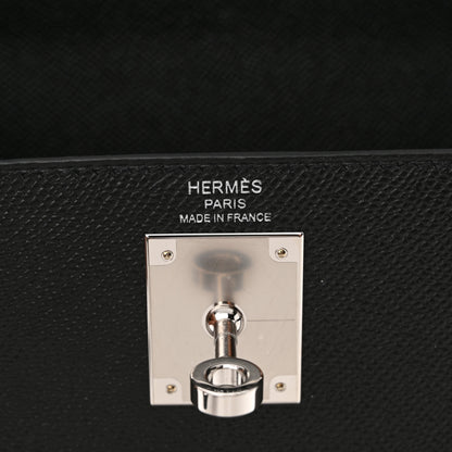 Hermes Epsom Kelly Sellier 28 Black 6 of 12