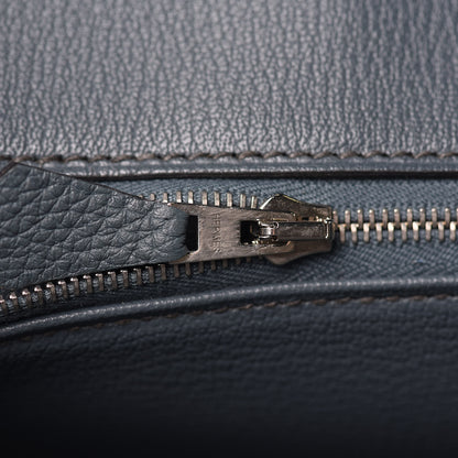 Hermes Togo Birkin 35 Bleu Orage 17 of 32