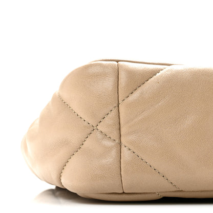 Chanel Lambskin Quilted Medium Chanel 19 Flap Dark Beige 9 of 13
