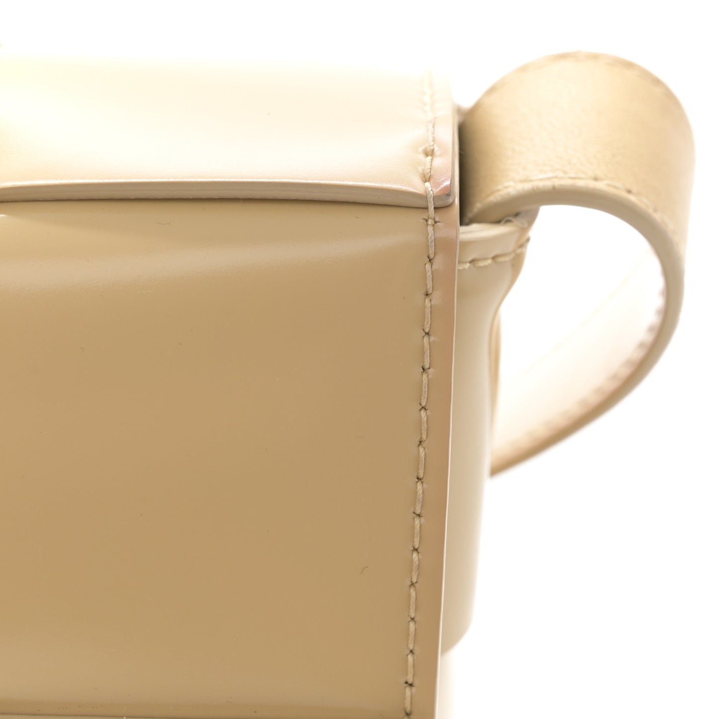 Brushed Calfskin Intrecciato Cassette Bag Porridge