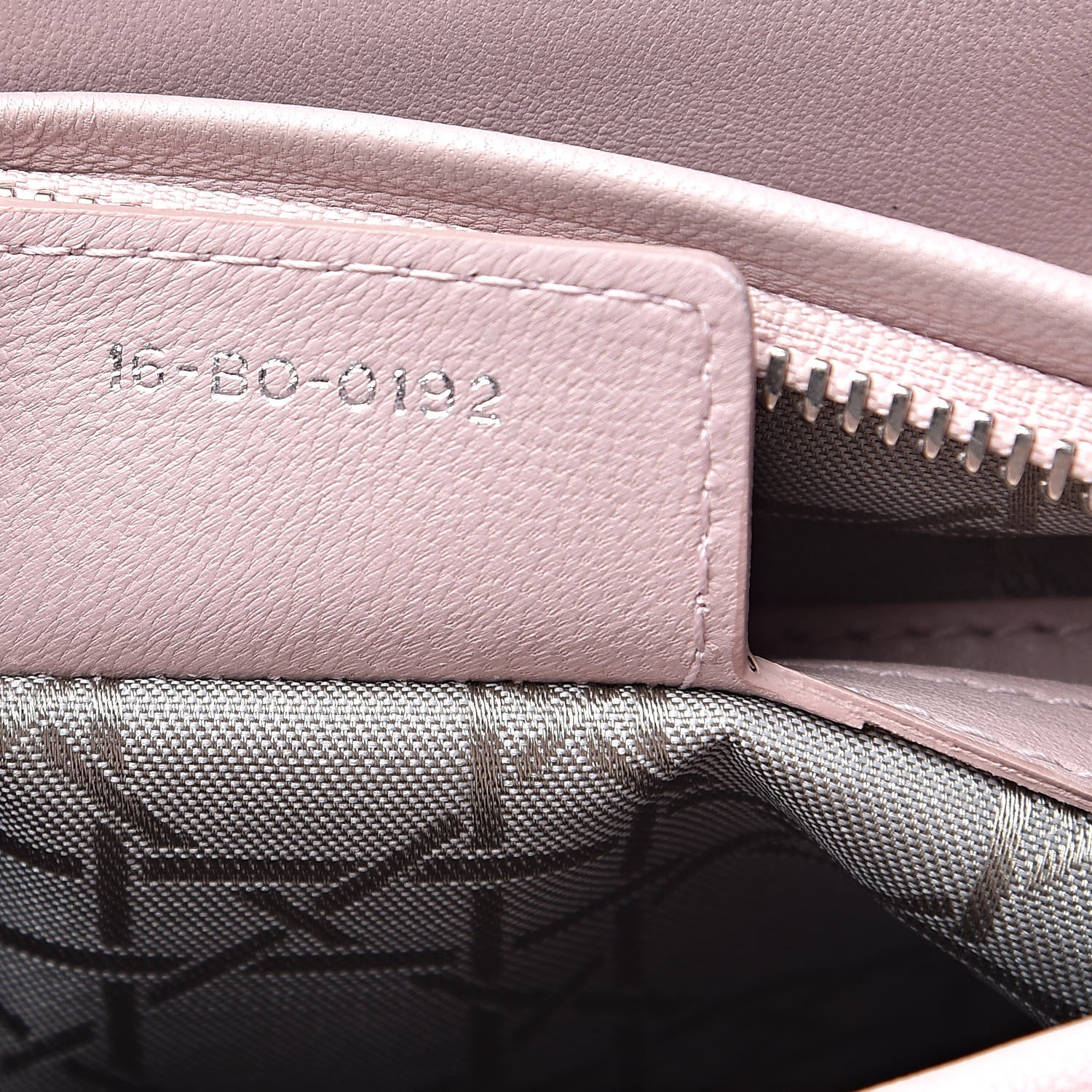 Christian Dior Lambskin Cannage Medium Lady Dior Light Pink 8 of 15