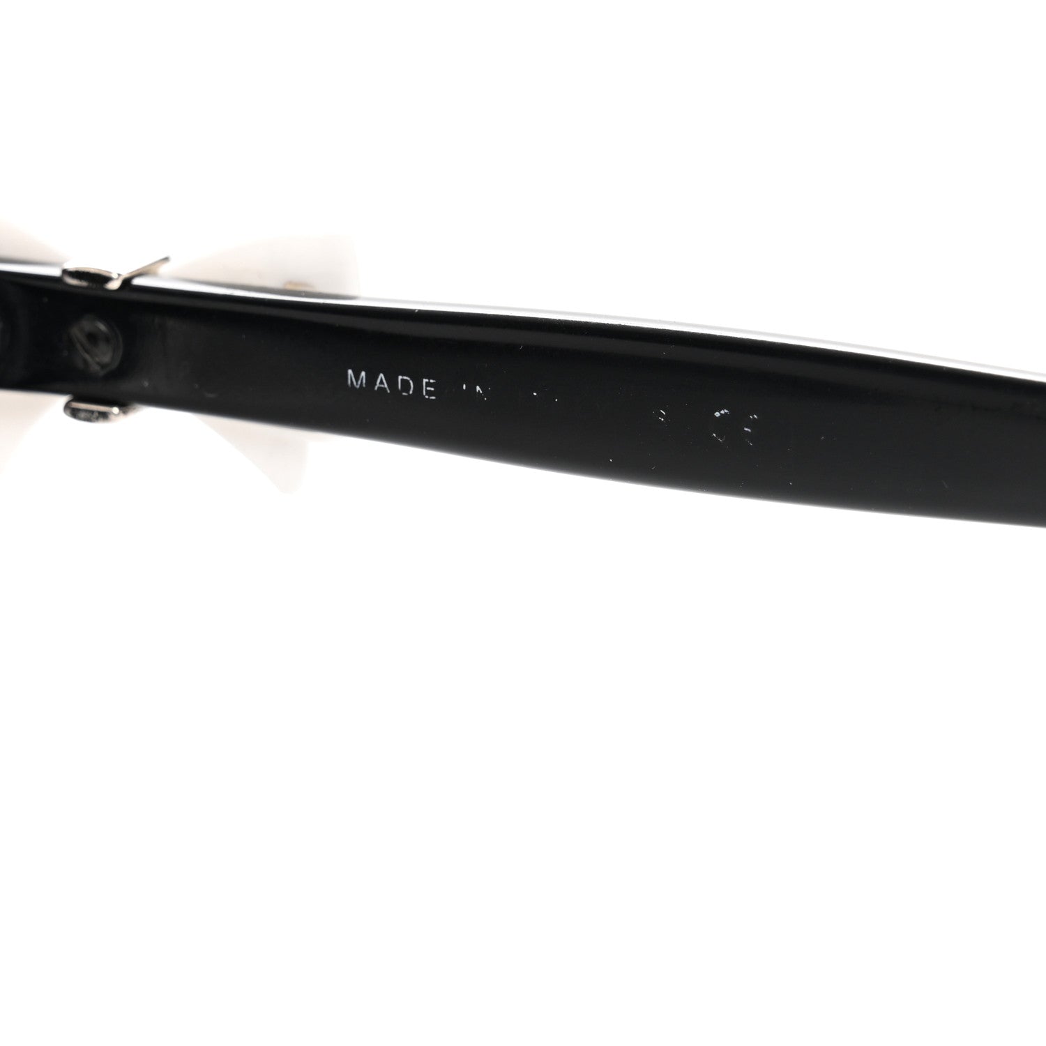 Chanel Acetate CC Bow Sunglasses 5171 Black White 6 of 8