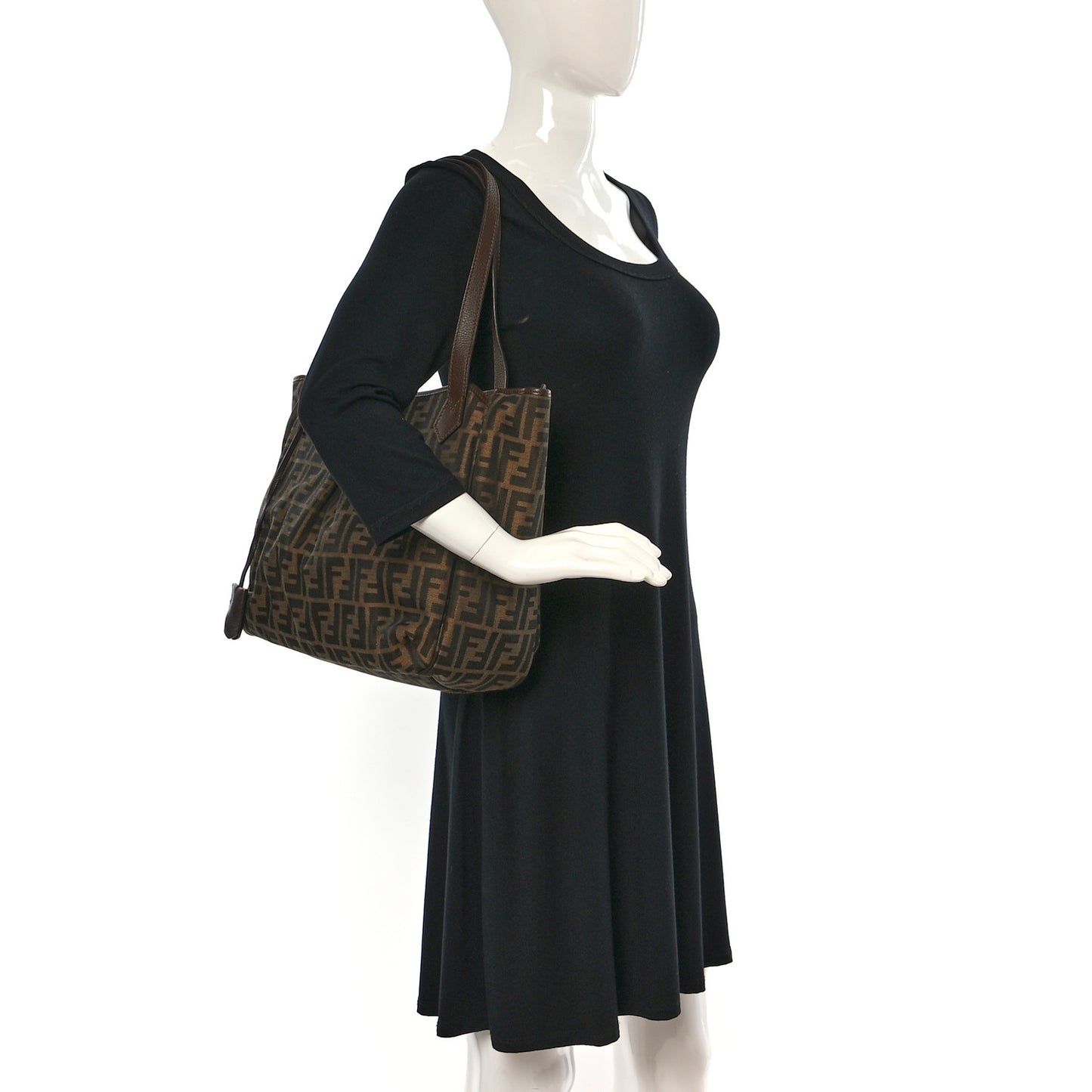 Zucca Vitello Artic Grande Shopping Tote Tobacco Castagna
