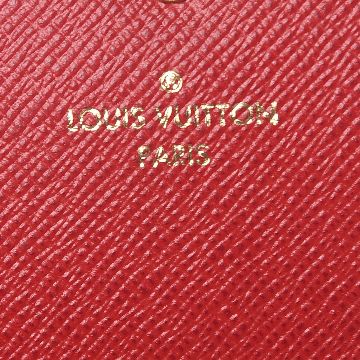 Louis Vuitton Damier Ebene Josephine Wallet Red 8 of 11