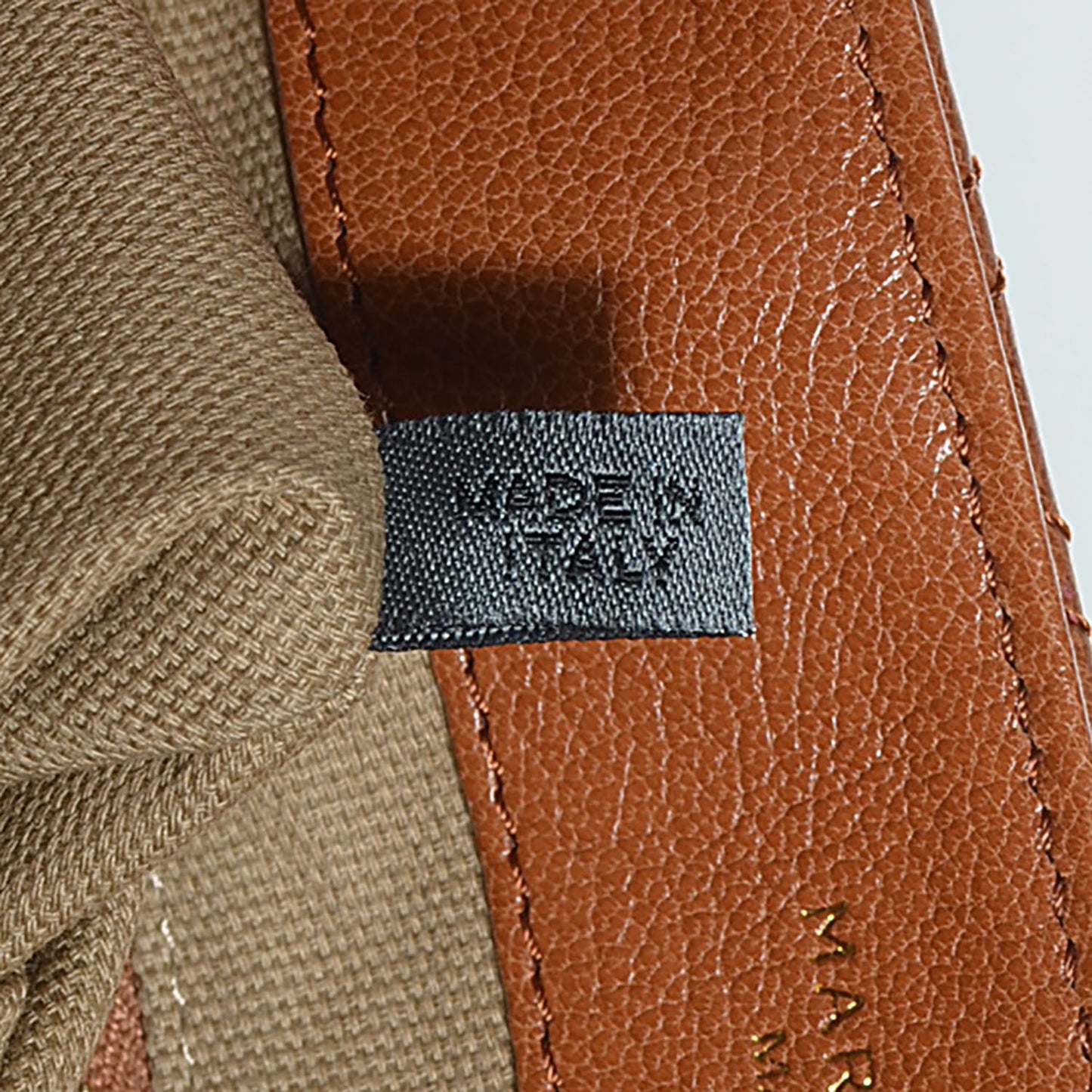 Lacquered Lambskin Quilted The XL Single Flap Cognac