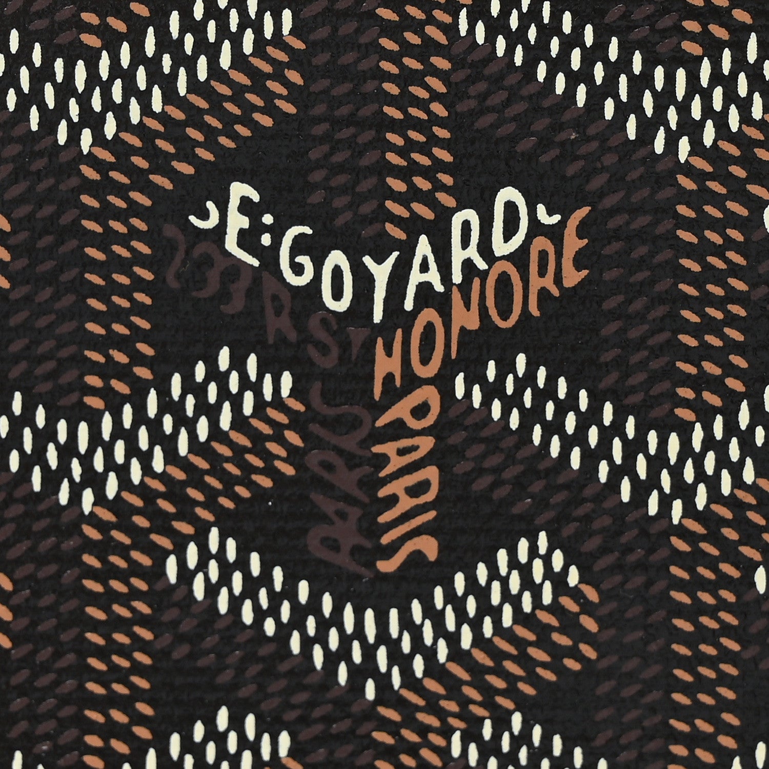 Goyard Goyardine Caravelle 50 Folding Suitcase Black Gold 5 of 8