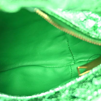 Bottega Veneta Metallic Nappa Intrecciato Mini Jodie Parakeet 5 of 11