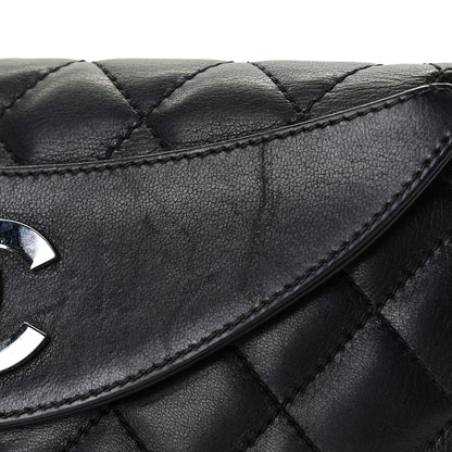 Chanel Lambskin Quilted CC Turnlock Flap Shoulder Bag Black 10 of 10