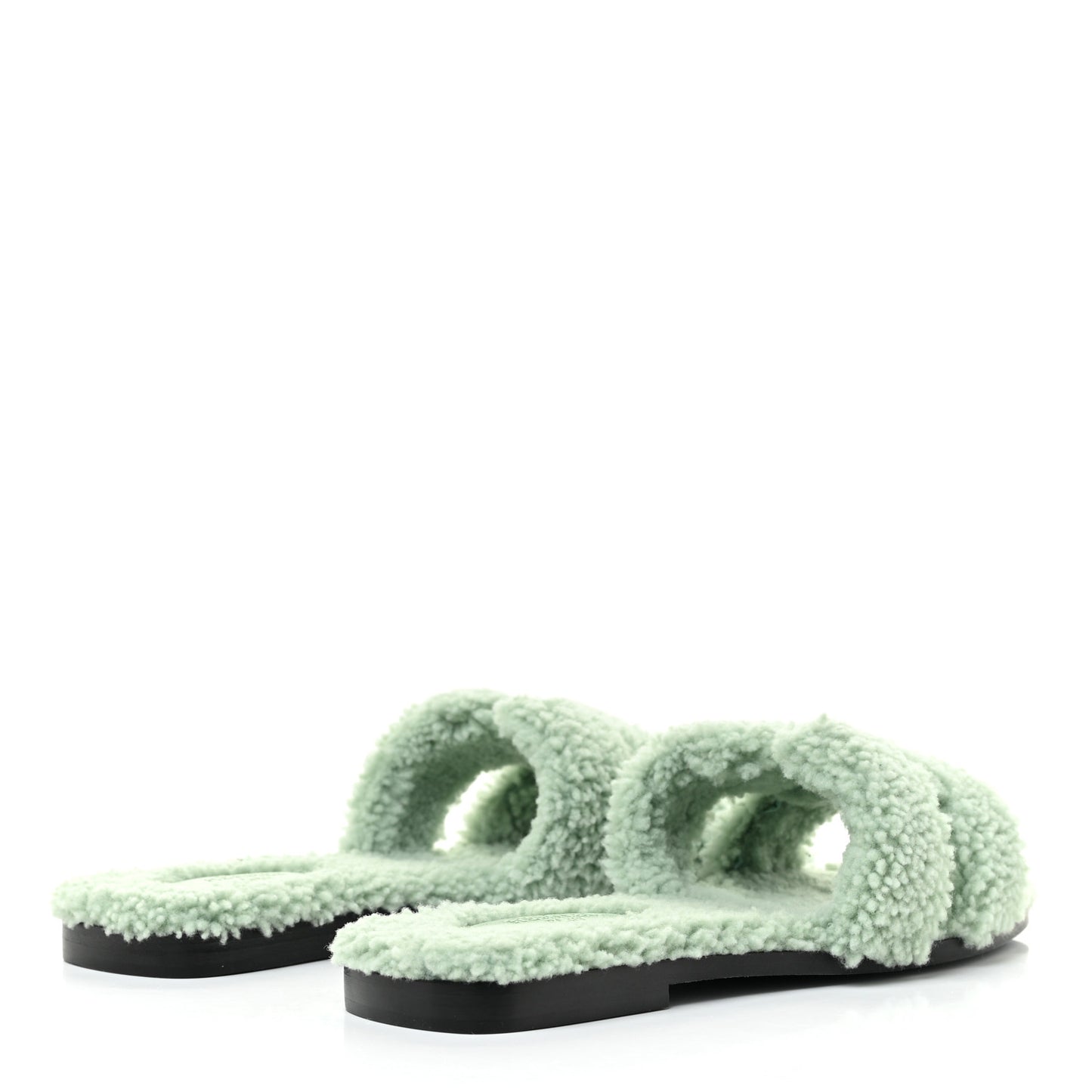 Woolskin Oran Sandals 38.5 Vert D’Eau