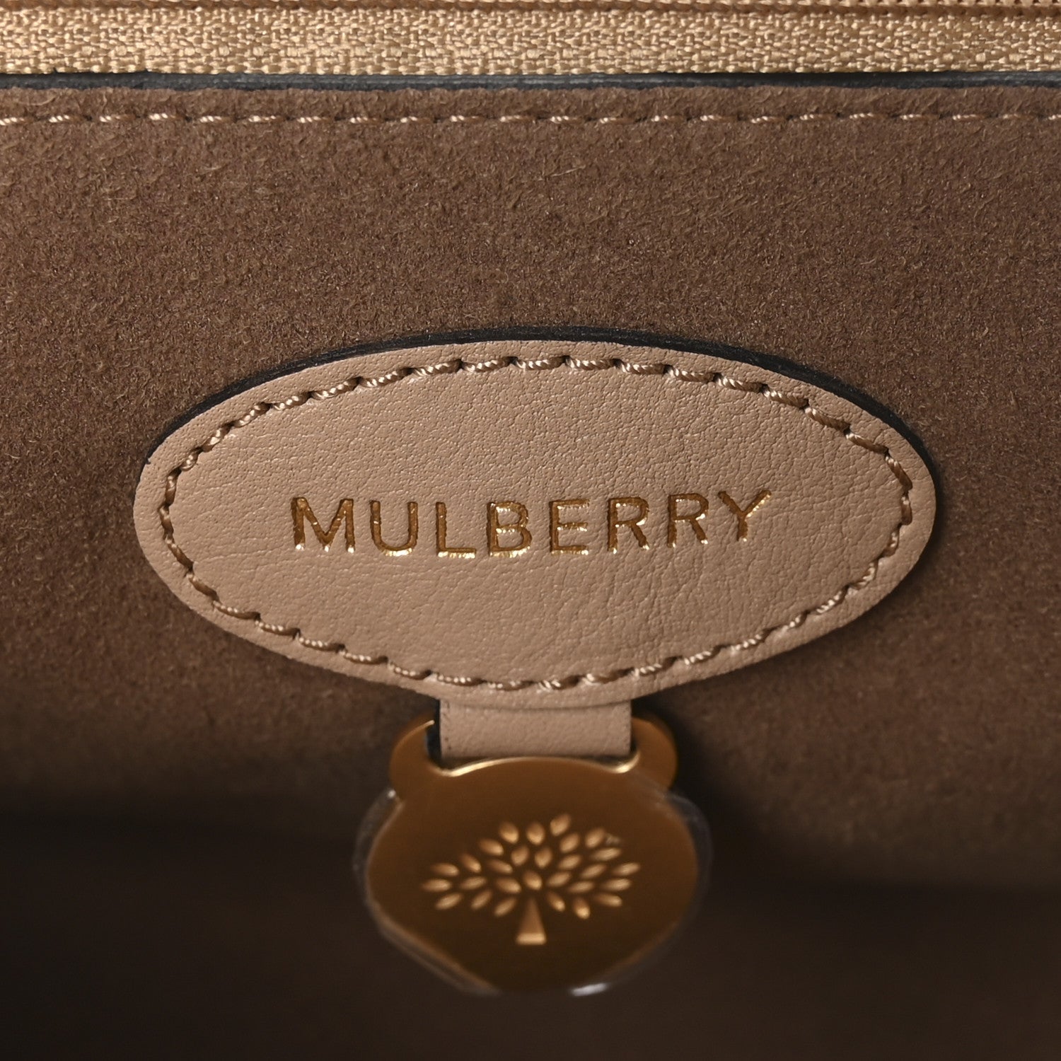 Mulberry Silky Calfskin Medium Lily Flap Maple 6 of 10