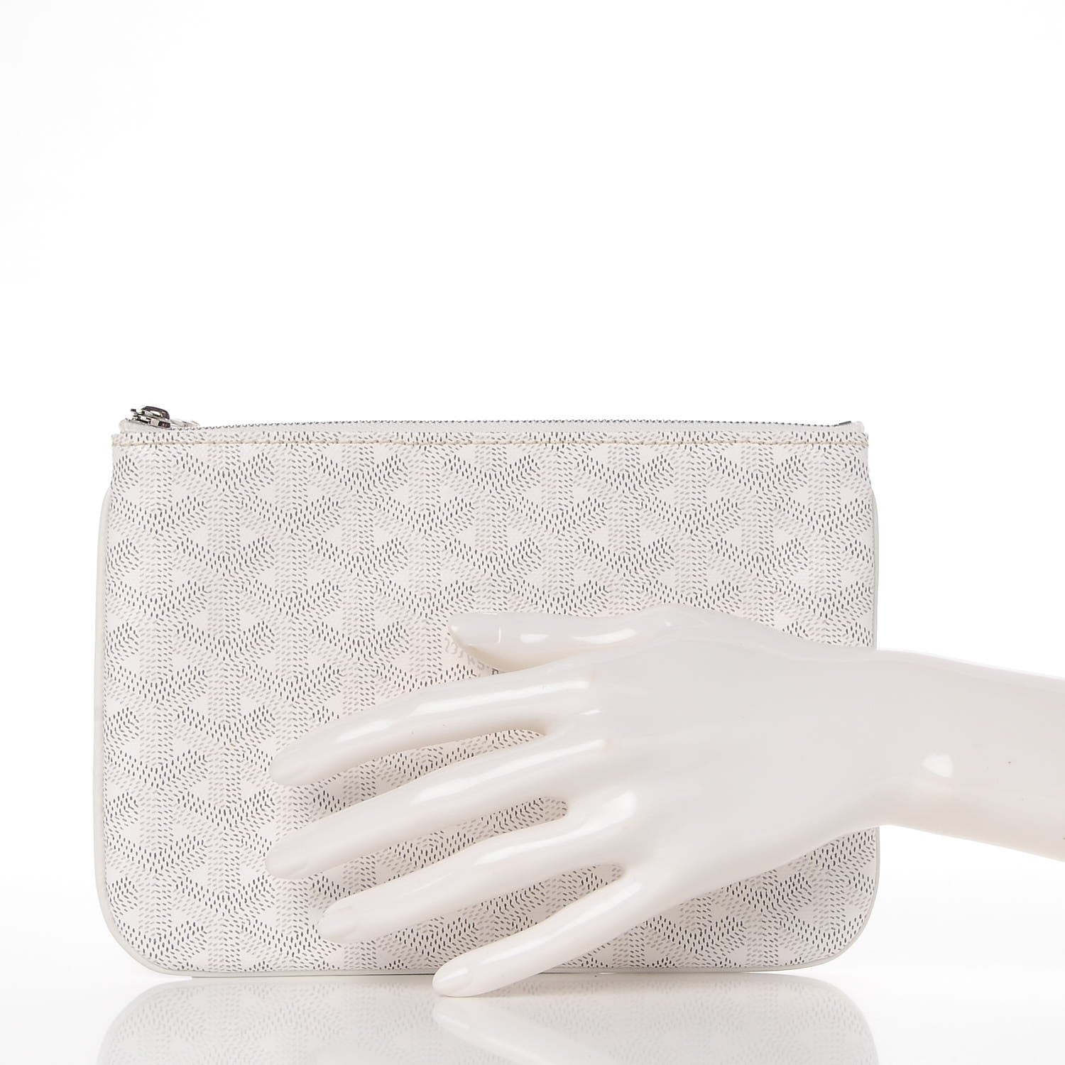 Goyard Goyardine Senat Pochette PM White 2 of 8