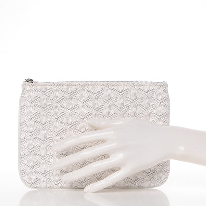 Goyard Goyardine Senat Pochette PM White 2 of 8