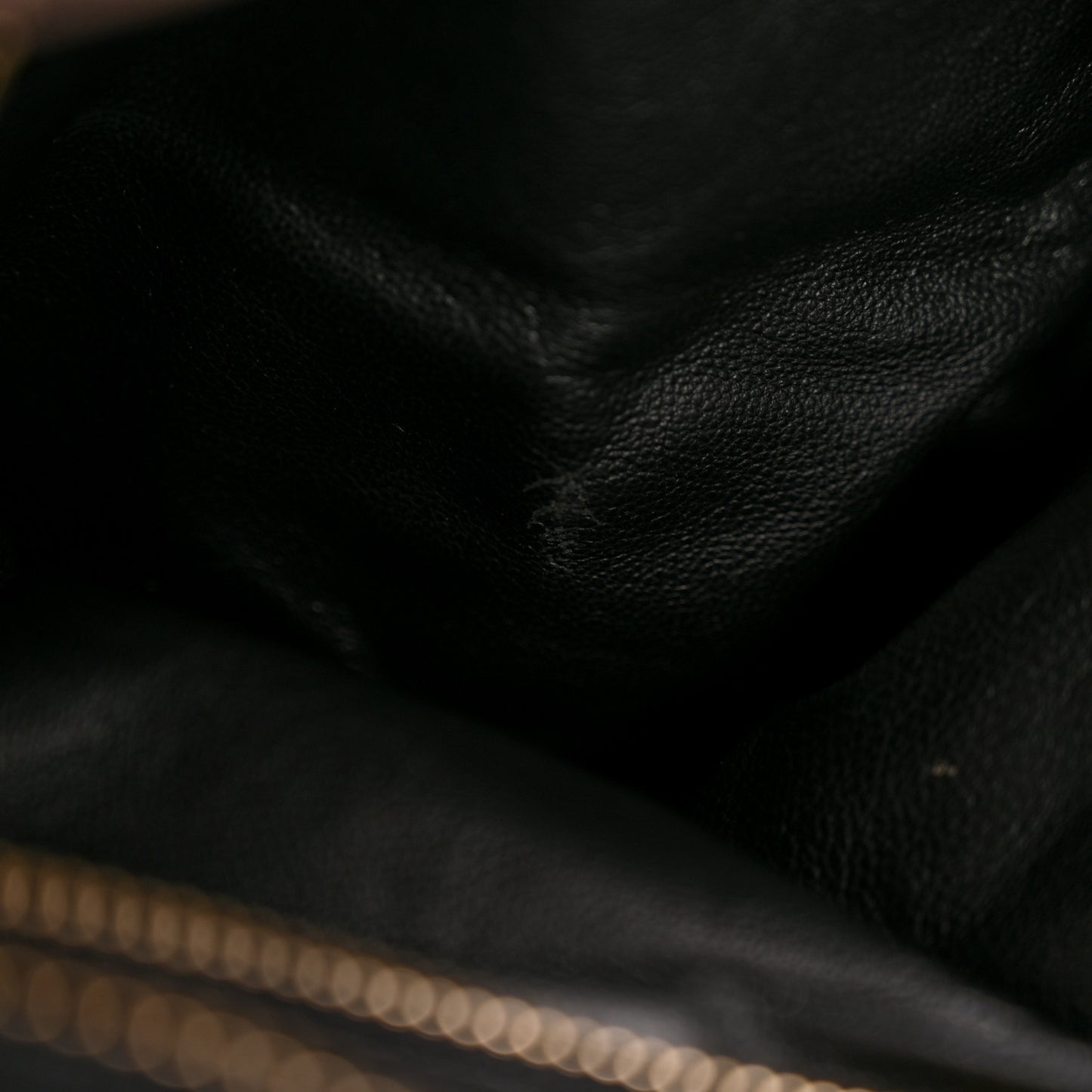 Snakeskin Large Luggage Black