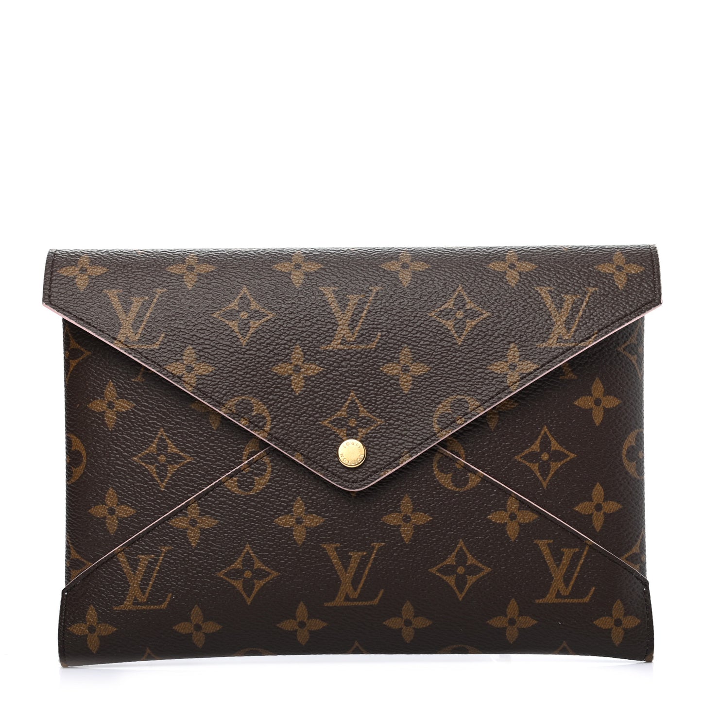 Monogram Large Kirigami Pochette Insert Rose Ballerine