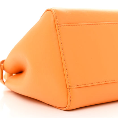 Fendi Nappa Mini Peekaboo Iconic Satchel Giallo Syrup 10 of 18