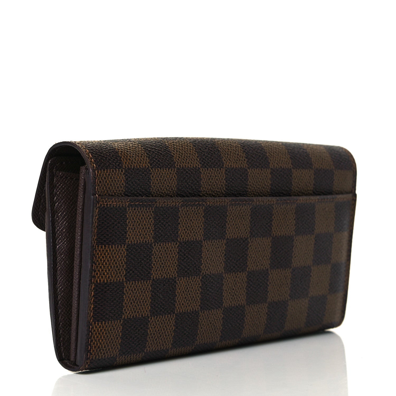 Louis Vuitton Damier Ebene Sarah Wallet NM 2 of 8