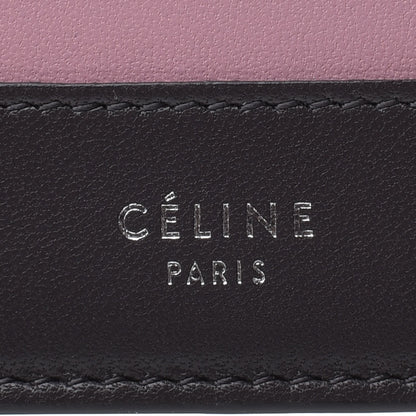 Celine Smooth Lambskin Small Frame Multifunction Wallet Liquorice Antique Rose 6 of 7