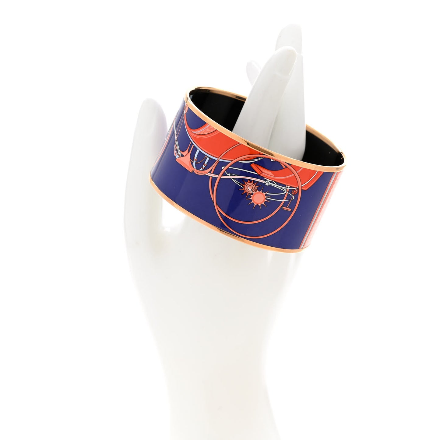 Enamel Printed Voiture A Transformation Extra Wide Bracelet 70