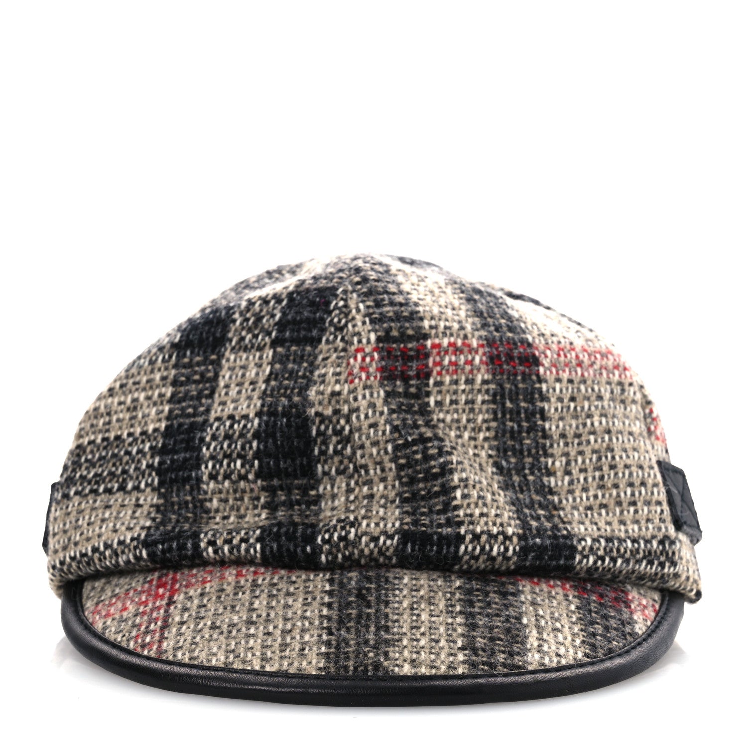 Burberry Wool Check Cap S 3 of 7