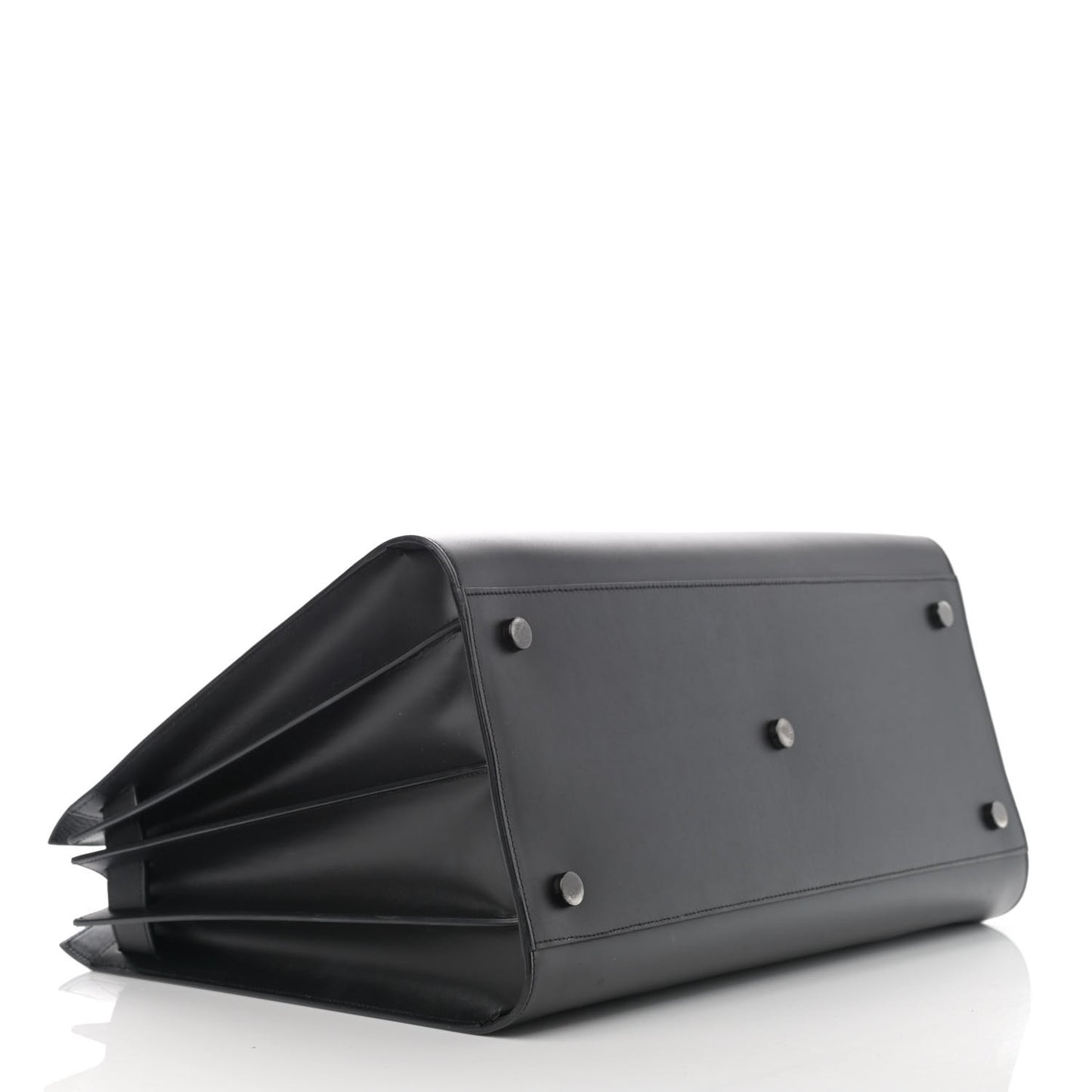 Calfskin Large Sac De Jour Carryall Black