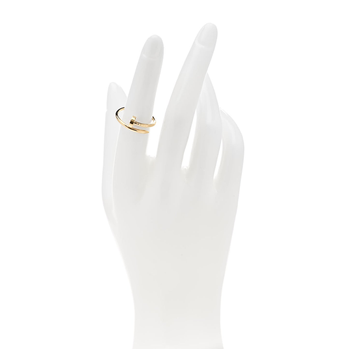 18K Yellow Gold Small Juste Un Clou Ring 53 6.25