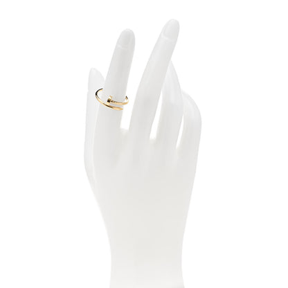 Cartier 18K Yellow Gold Small Juste Un Clou Ring 53 6.25 2 of 5