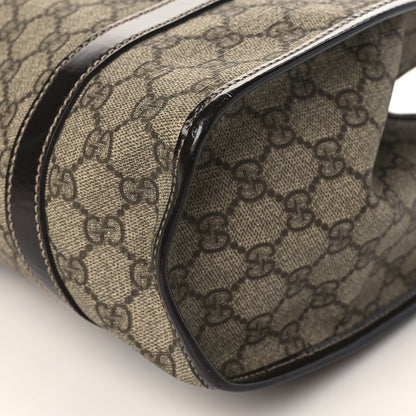Gucci GG Plus Monogram Medium Joy Shoulder Bag Dark Brown 8 of 8