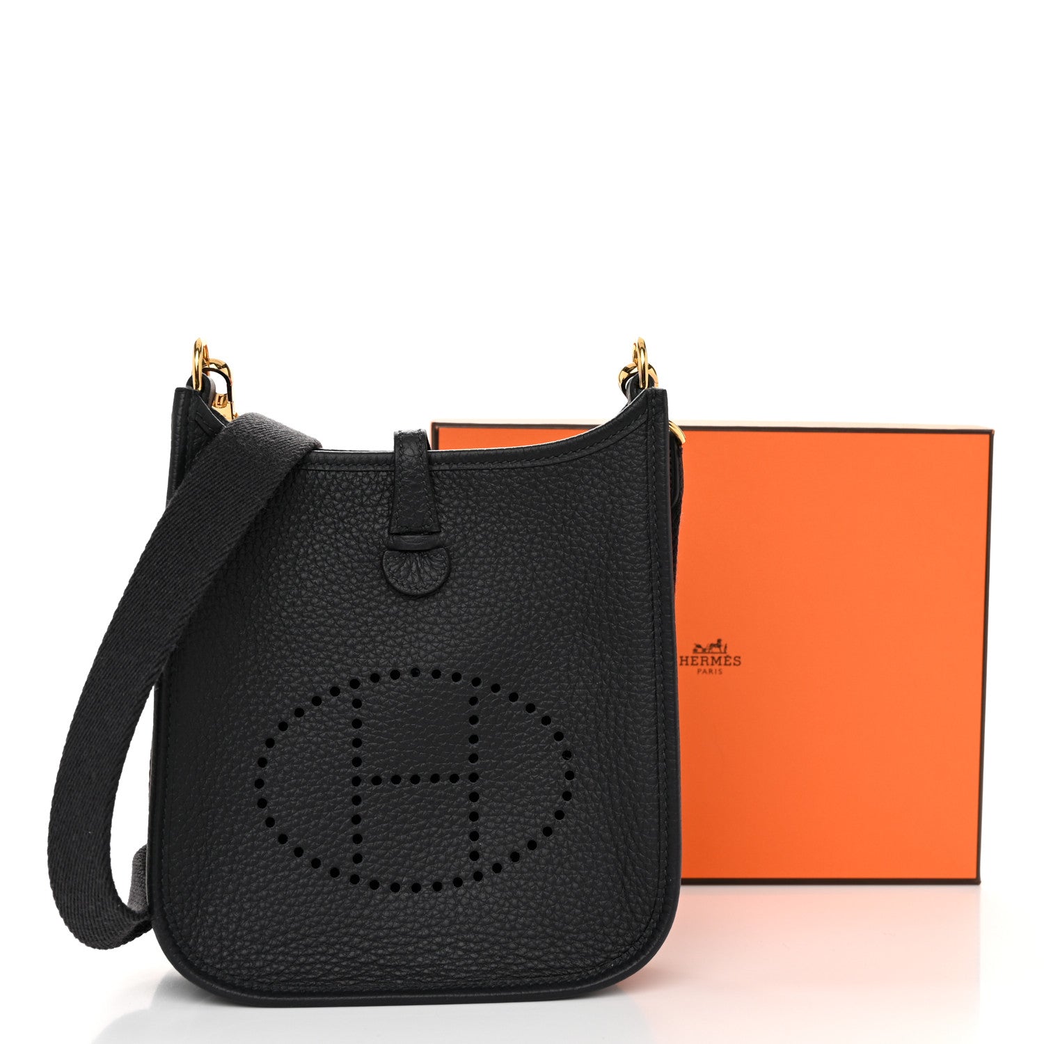 Hermes Taurillon Clemence Evelyne TPM Caban 11 of 11