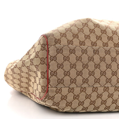 Gucci Monogram Large Sukey Tote Dark Red 7 of 12