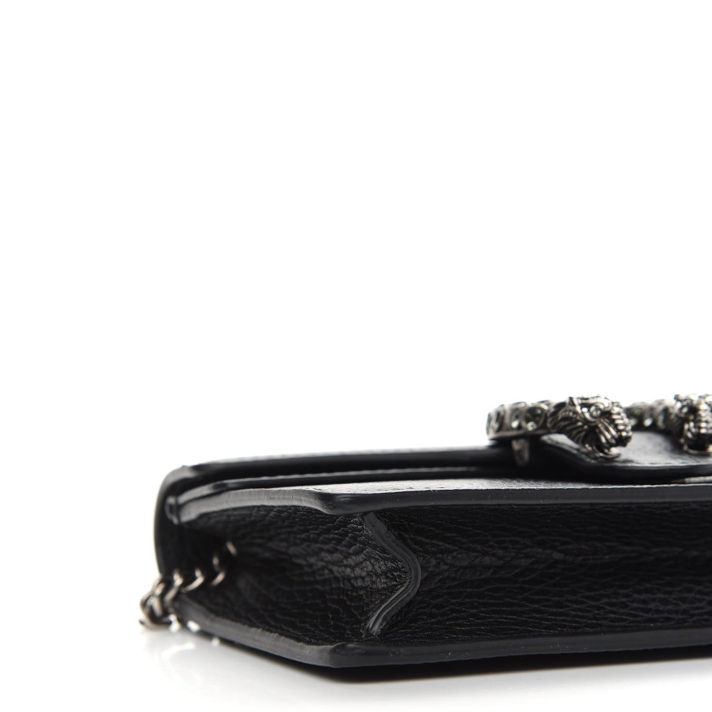 Calfskin Super Mini Dionysus Shoulder Bag Black