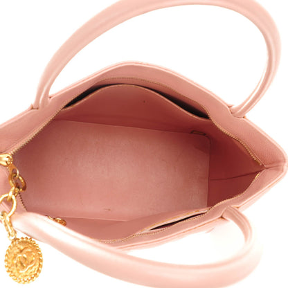 Chanel Caviar Quilted Medallion Tote Light Pink 5 of 8