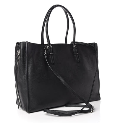 Balenciaga Veau Papier B4 Zip Around Tote Black 3 of 9