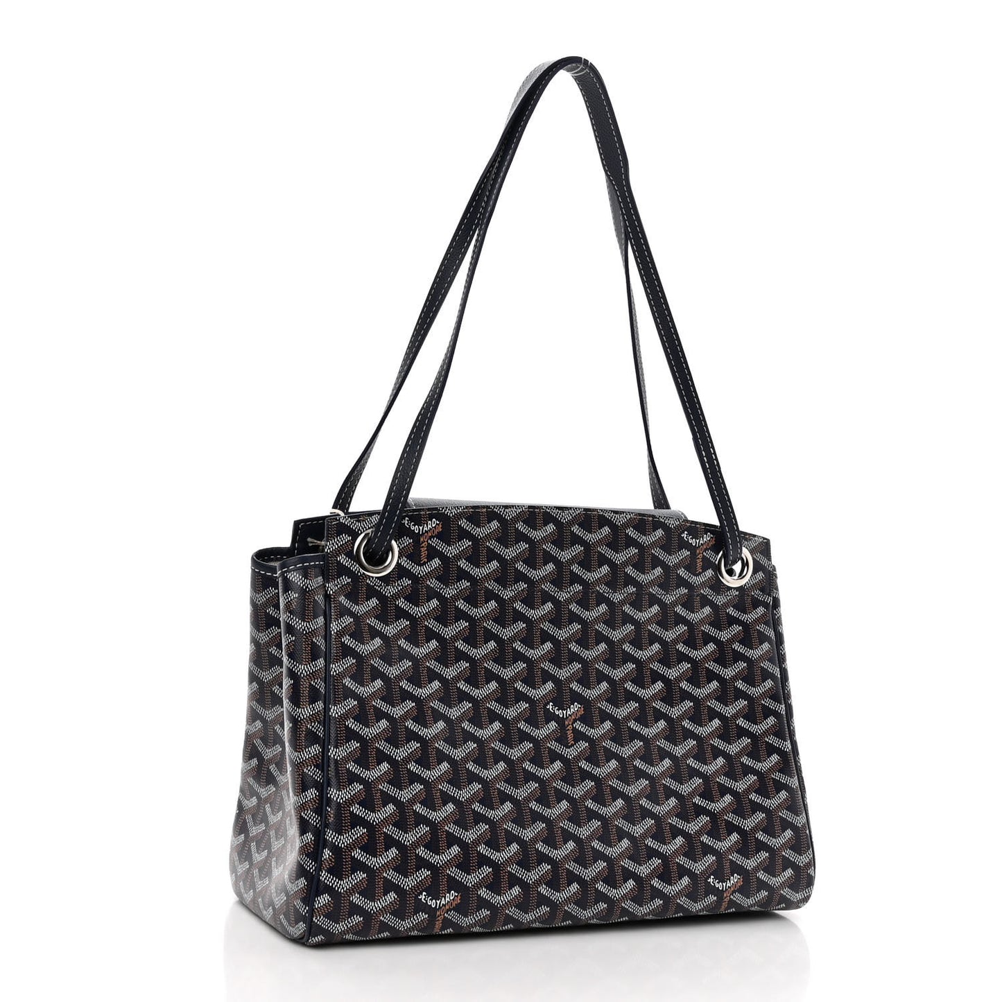 Goyardine Rouette PM Blue Marine