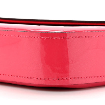 Louis Vuitton Vernis Felicie Pochette Chain Wallet Hot Pink 11 of 14