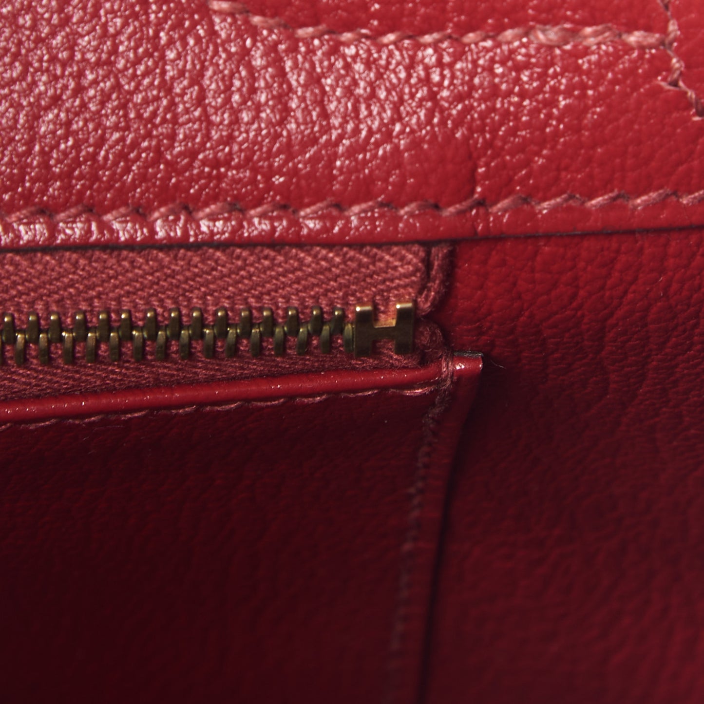 Togo Birkin 30 Rouge Grenat