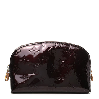 Louis Vuitton Vernis Cosmetic Pouch Amarante 1 of 8