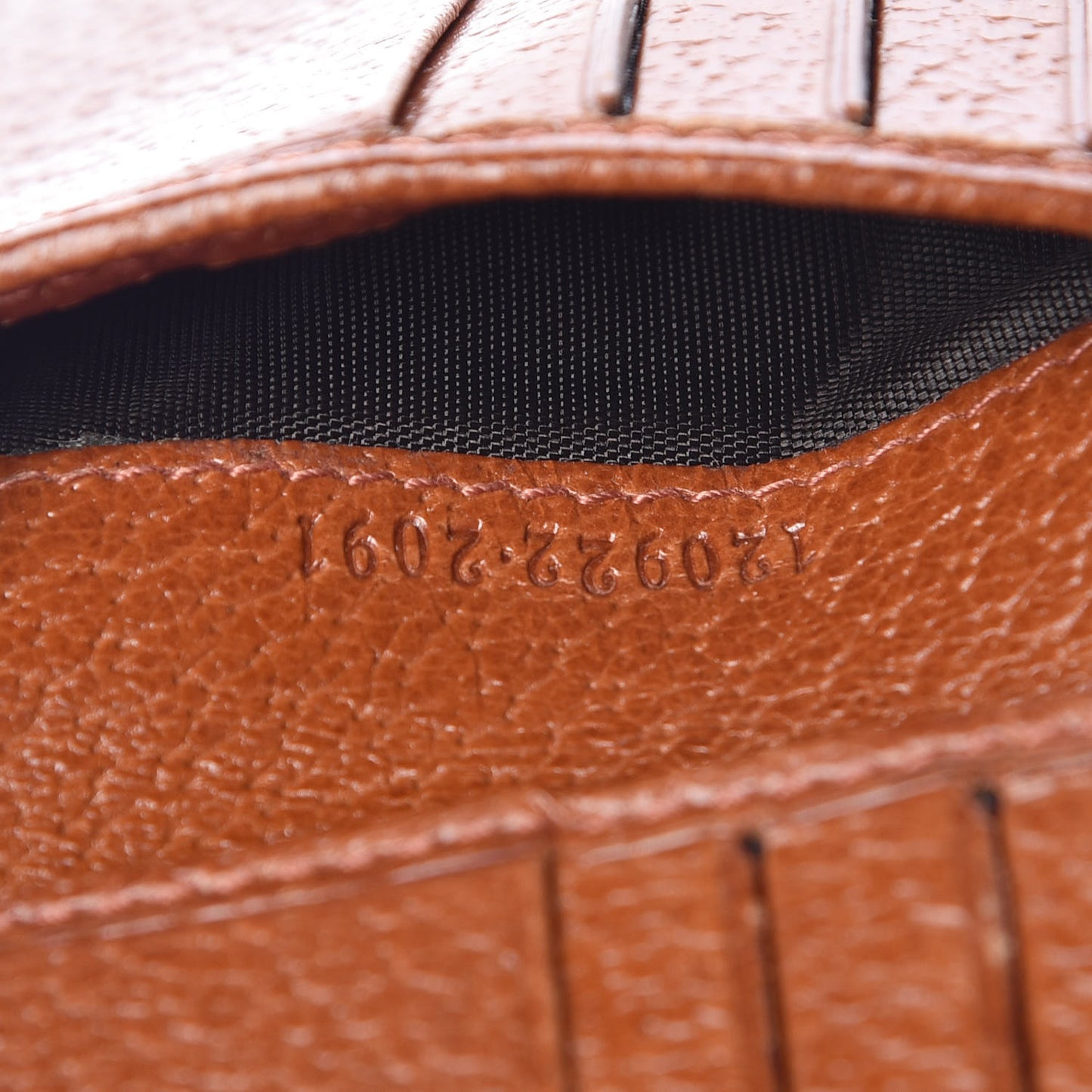 Monogram Studded French Flap Wallet Brown